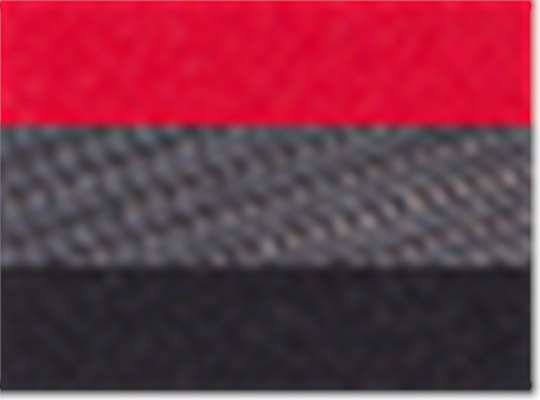 Red/ Charcoal/ Black Tri