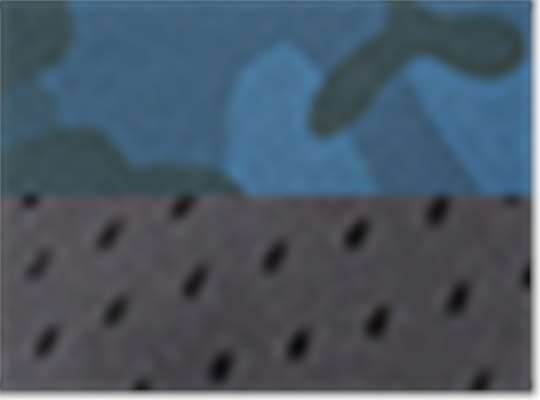 Blue Camo/ Black